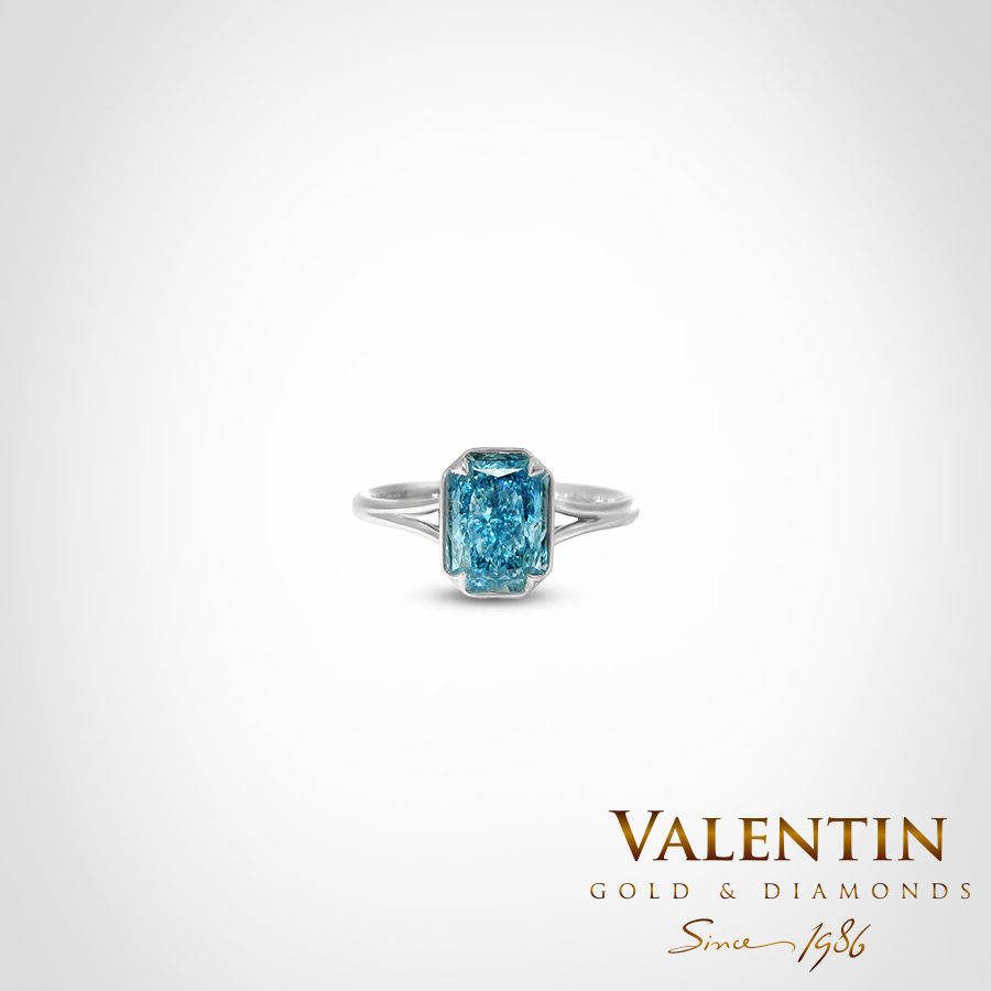 Годежен пръстен Blue Radiant с обков 4779 3 4779 W FVB 3