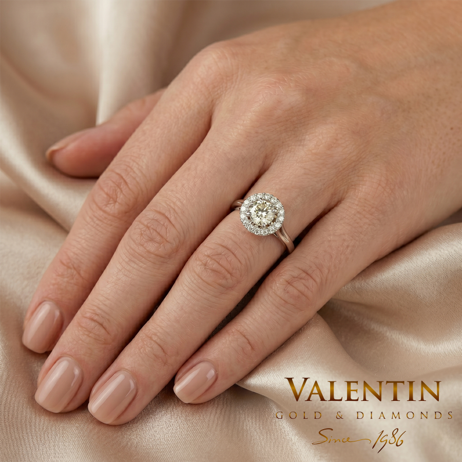Годежен пръстен Diamond 4780-1 4 4780 W D 0.71 0.20ct 31