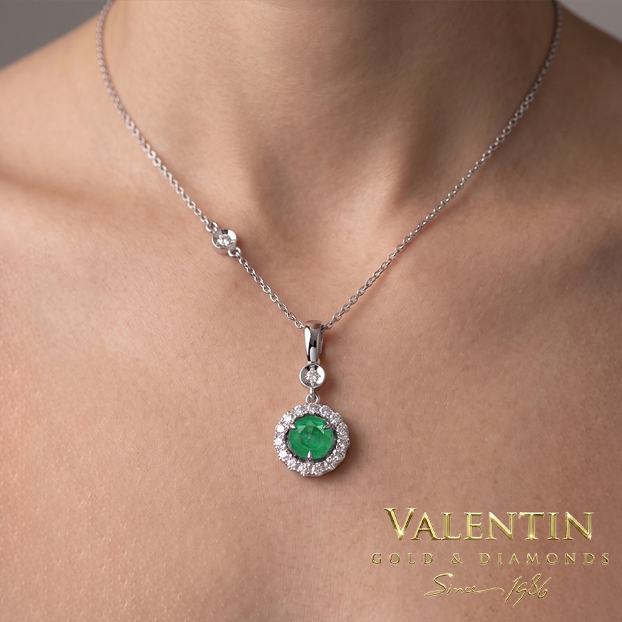 Златен медальон Emerald 6964 1 6964 %D0%B5%D0%BC i ld