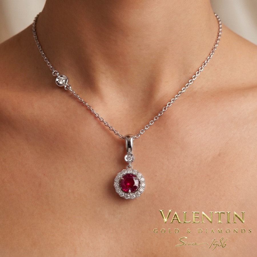Златен медальон Ruby 6964 1 6964 ruby i ld