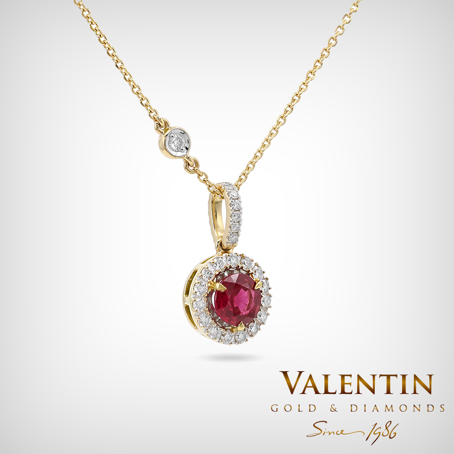 6964 Y Ruby 0.60ct 2